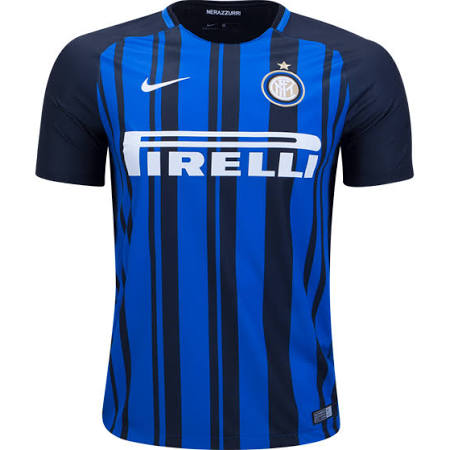 Inter Milan 2017/18 Home Soccer Jersey